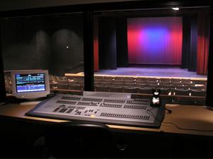 waddell theater- booth view